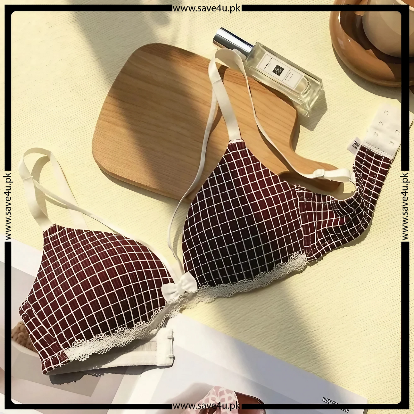 Triangle Cup Thin Padded Non Wired Bra