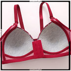 Cheeta Printed Front Open Padded Bra