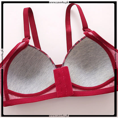 Cheeta Printed Front Open Padded Bra