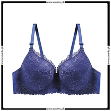 Load image into Gallery viewer, Exquisite Floral Lace Push Up Wired Bra
