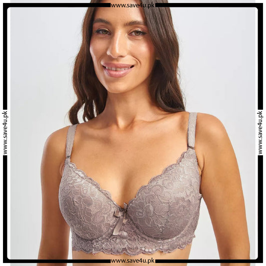 Full Lace Padded Push Up Bra