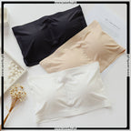 Pack of 2 Strapless Padded Wireless Bra