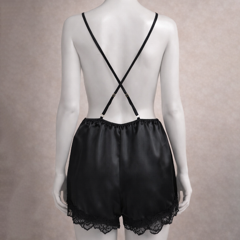 Exotic Luxury Silky Satin Temptation Lingerie