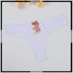 Pack of 2 Soft Touch Lacy Thongs