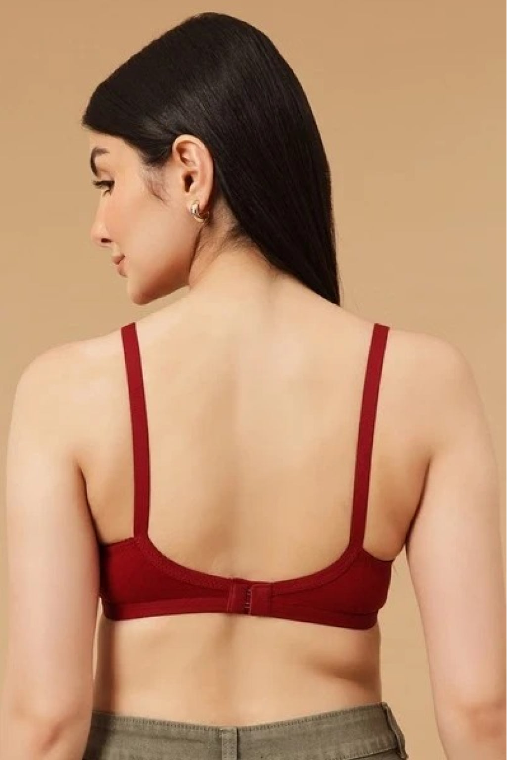 Soft Nylon Non-Padded Wireless Bra