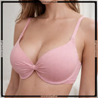 Thin Padded Push Up Plain Bra