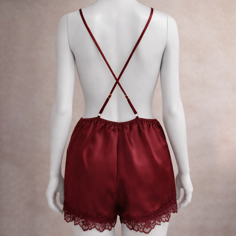 Exotic Luxury Silky Satin Temptation Lingerie