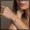 Gold Color Imported Chain Bracelet