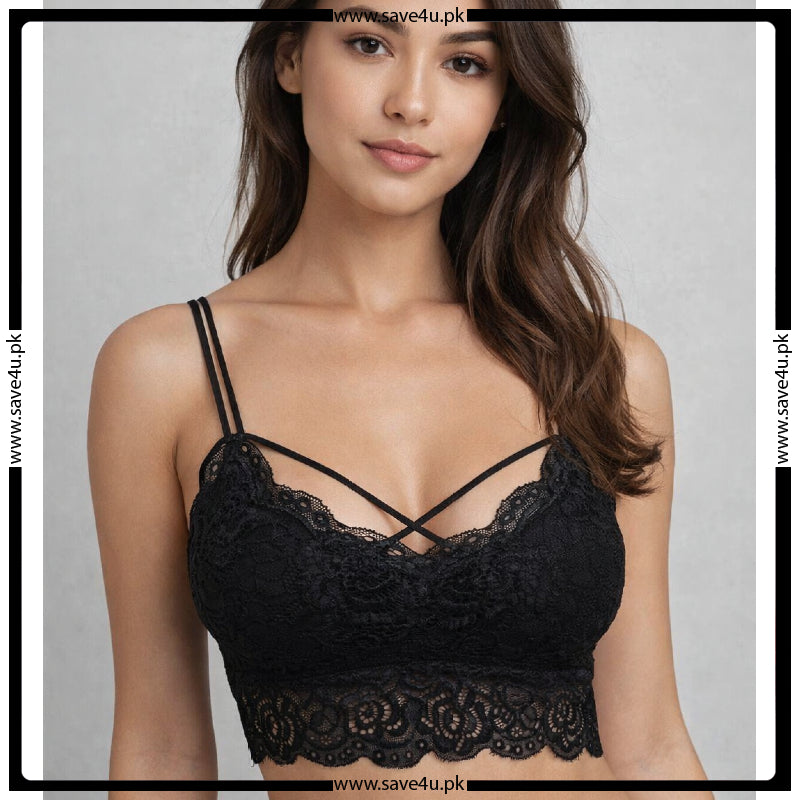 Floral Lace Non Wired BD Bra