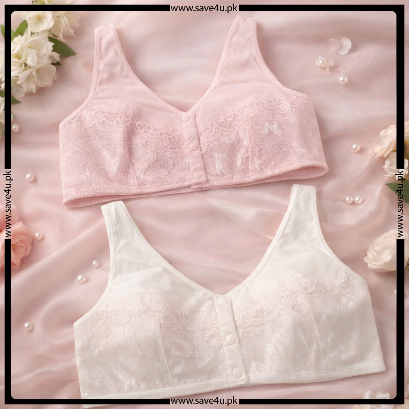 Pack of 2 Front Open Dailywear Bras