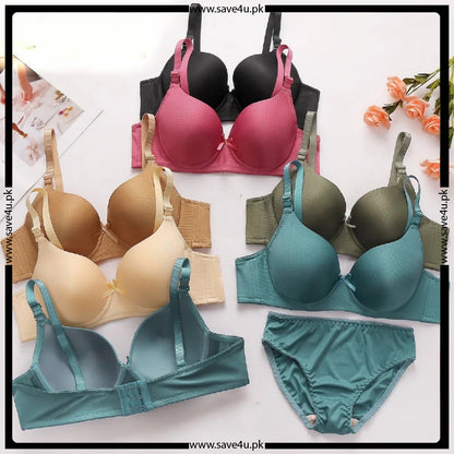 Ultra Comfort Thin Cup Bra & Panty Set