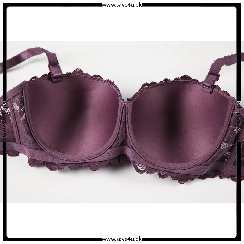 Full Lace Underwired Bra with Soft Padding