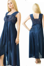 Ladies Stylish Lace Design Comfy Long Nightdress