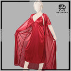 Elegance Smooth Satin Silk Nightgown