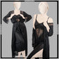 2 Pcs Effortless Elegance Satin Silk Nighty