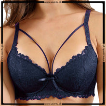 Load image into Gallery viewer, Decorative Wired Thin Padded Bra
