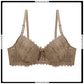 Fancy Lace Push Up Lightly Lined Underwire Bra