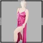 Satin Long Slip Night Gown Nighty