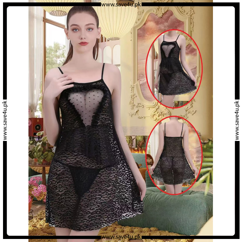 Sweet Surrender Lace Set Nighty