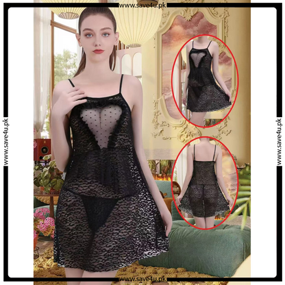 Sweet Surrender Lace Set Nighty