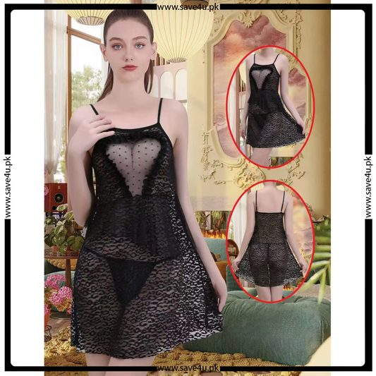 Sweet Surrender Lace Set Nighty
