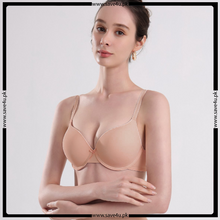 Load image into Gallery viewer, Front Ribbon Double Padded Wired Push Up Bra
