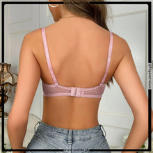 Load image into Gallery viewer, Thin Padded Underwired Soft Lace Bra
