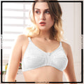 Embroidered See through Non Wired Bra