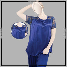 Load image into Gallery viewer, Luxury Satin Silk Smooth Pajama Set

