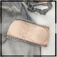Ladies Thin Padded Wireless Floral Lace Strapless Bra