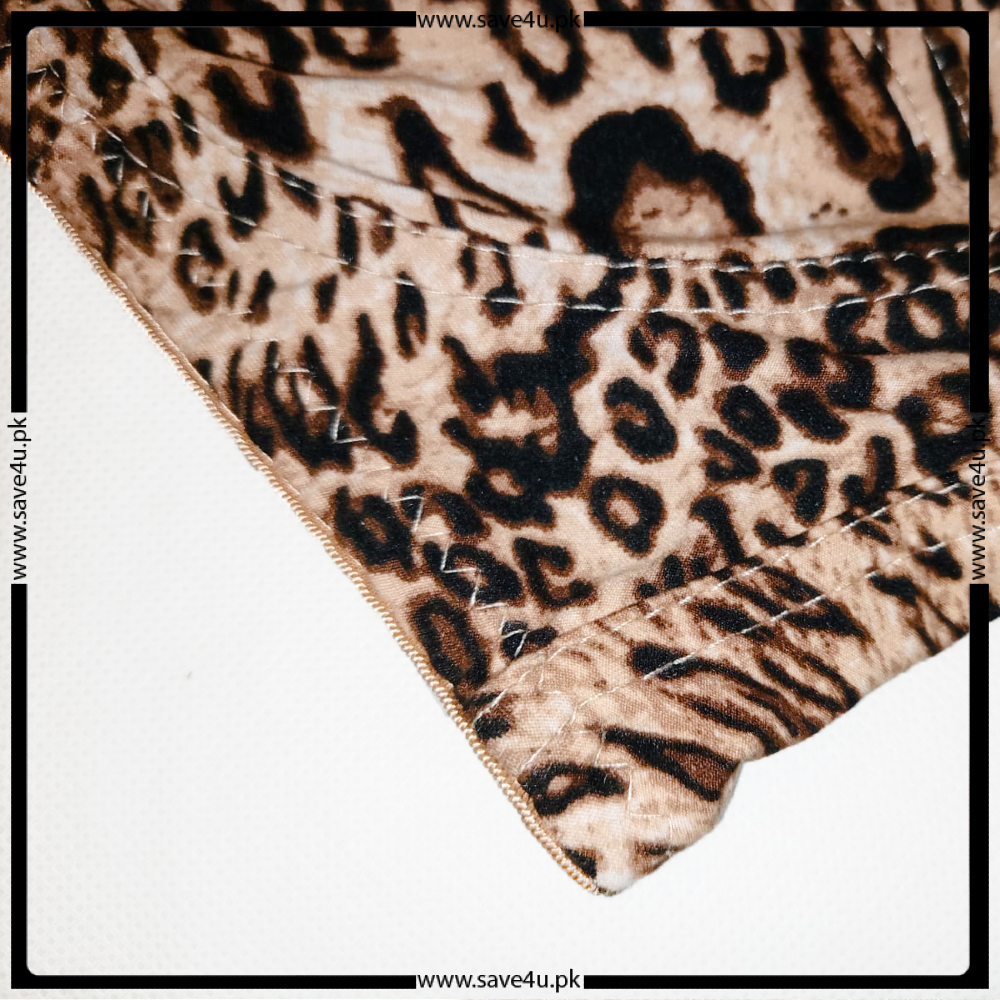 Non Padded Non Wired Cheetah Printed bra