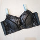Women Lace Embroidered Wired Padded Bra