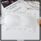 Floral Lace Design Cute Padded Strapless Bra