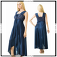 Ladies Stylish Lace Design Comfy Long Nightdress