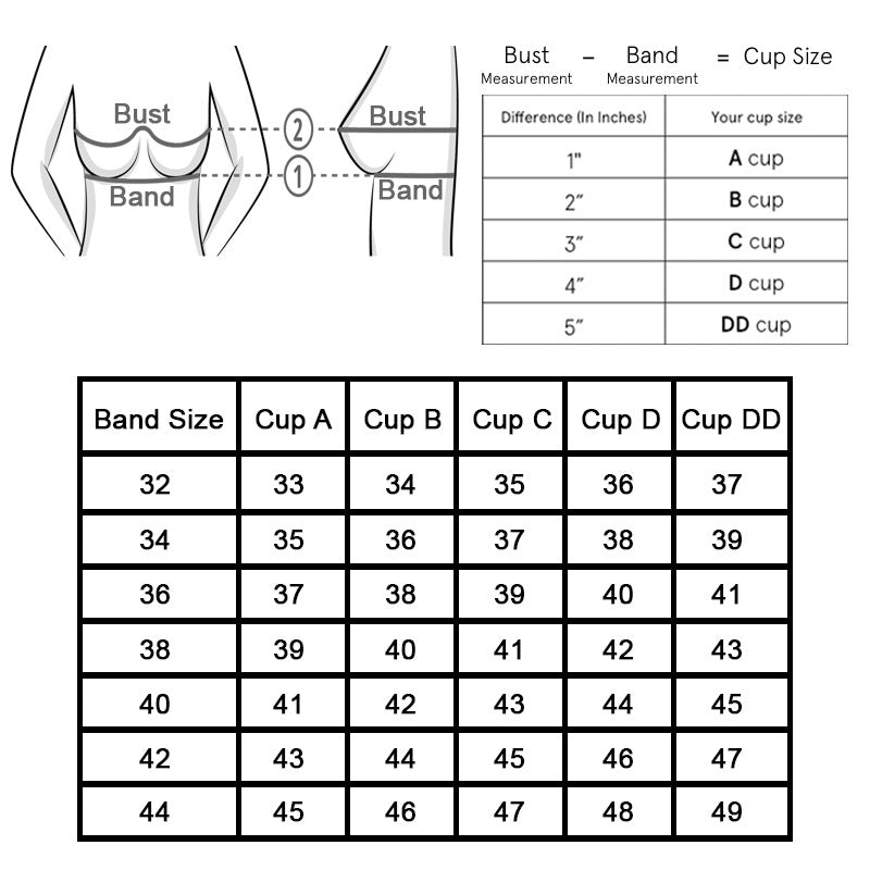 Front Open Padded Push-up Wireless Bra with Cross Back Design