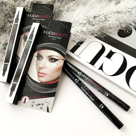 Huda Beauty Waterproof 2 in 1 Eyeliner & Seal