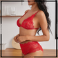 Women's Corset Bra Briefs Sensual Lingerie