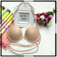 Front Hook Open Wired Seamless Push Up Bra