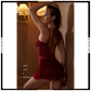 Soft Mesh Elegant V-Shape Back Nighty
