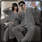 2-Pieces Printed Satin Silk Pajama Set