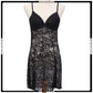 Padded Deep V-Neck Soft Mesh Short Feminine Lingerie