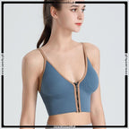 Front Open Crop Top Fashionable Bra