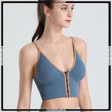 Load image into Gallery viewer, Front Open Crop Top Fashionable Bra
