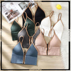 Front Open Crop Top Fashionable Bra