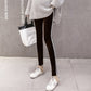 White Strips Velvet Tights For Women's