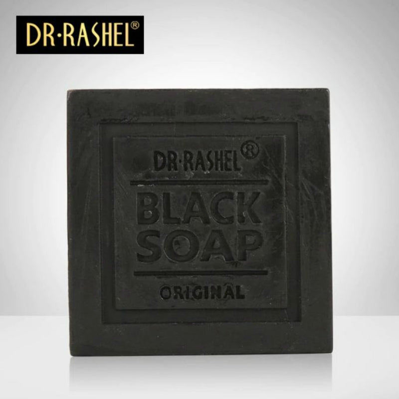 DR RASHEL Collagen & Charcoal Black Soap