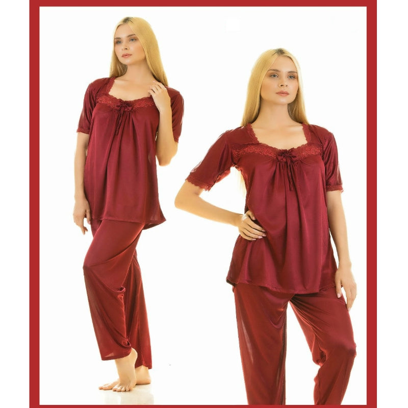 Women's Luxury Silk Sleepwear 100% Silk Pajamas Set