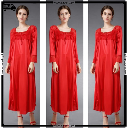 Women Delicately Lace Nightdress for ladies