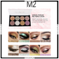 MISS ROSE 8 Colors Glitter Eyeshadow Palette