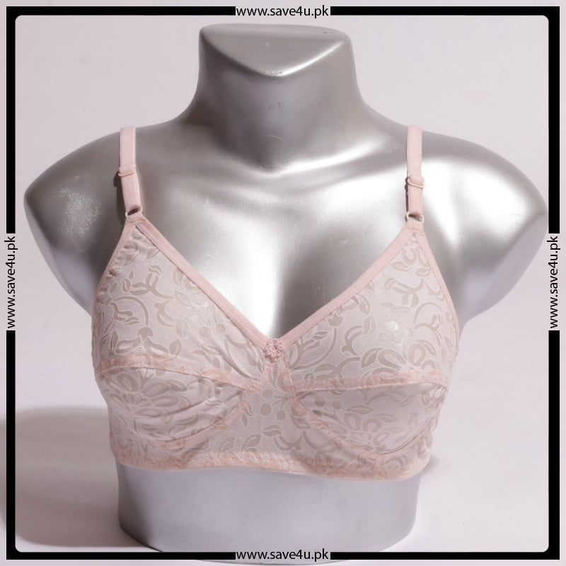 Cotton Unlined Non Padded Wirefree Bra
